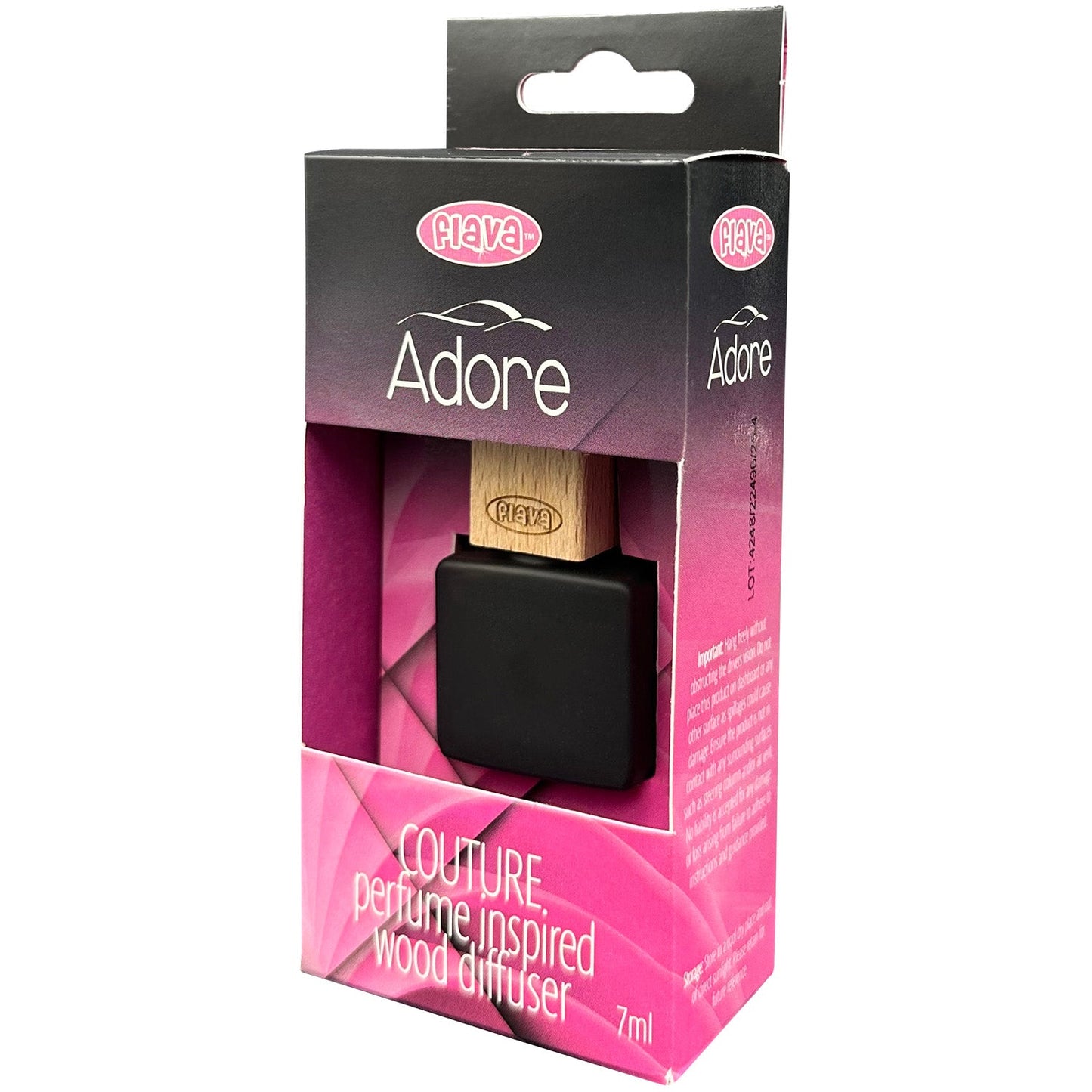 Flava Couture Wood Car Air Freshener - Adore