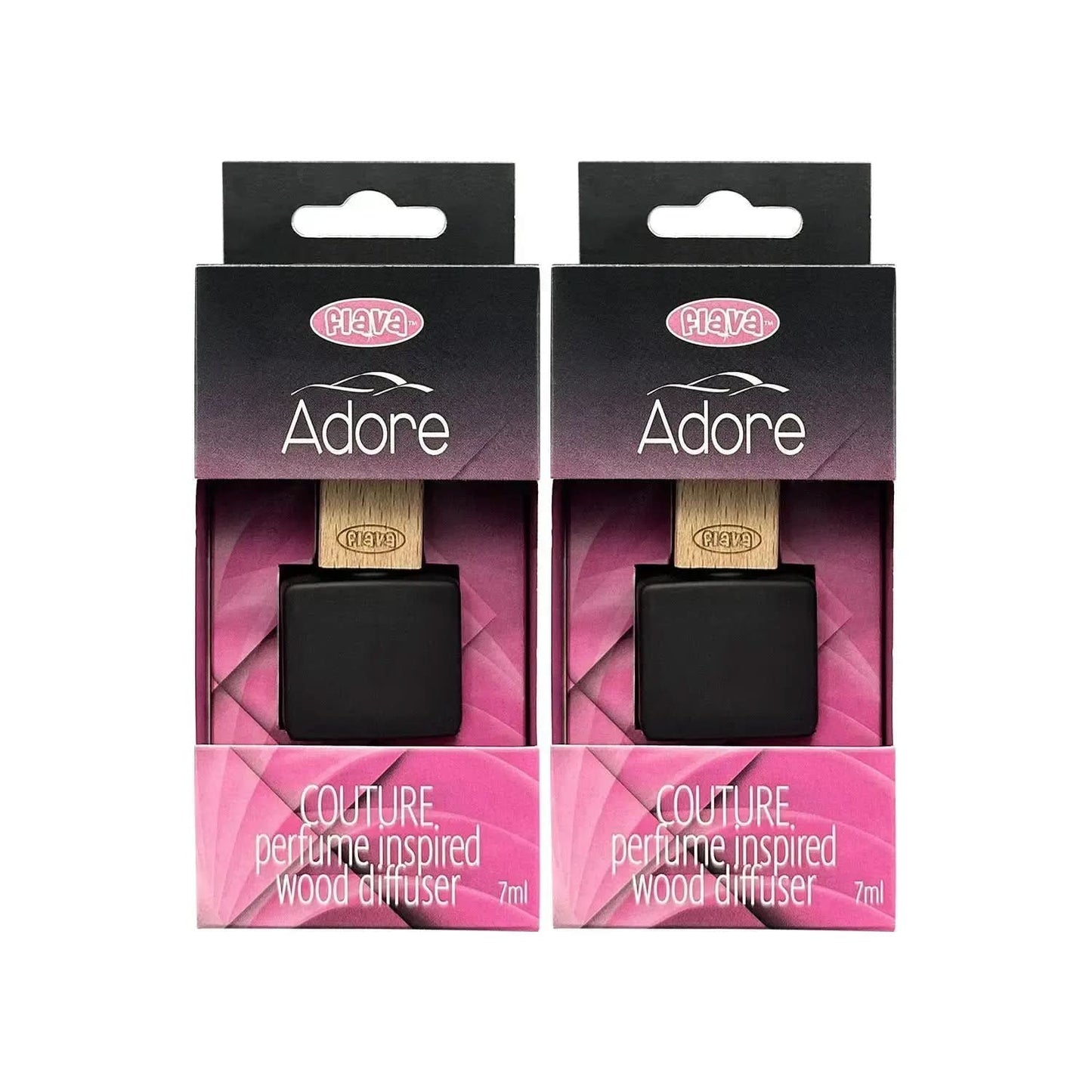 Flava Couture Wood Car Air Freshener - Adore